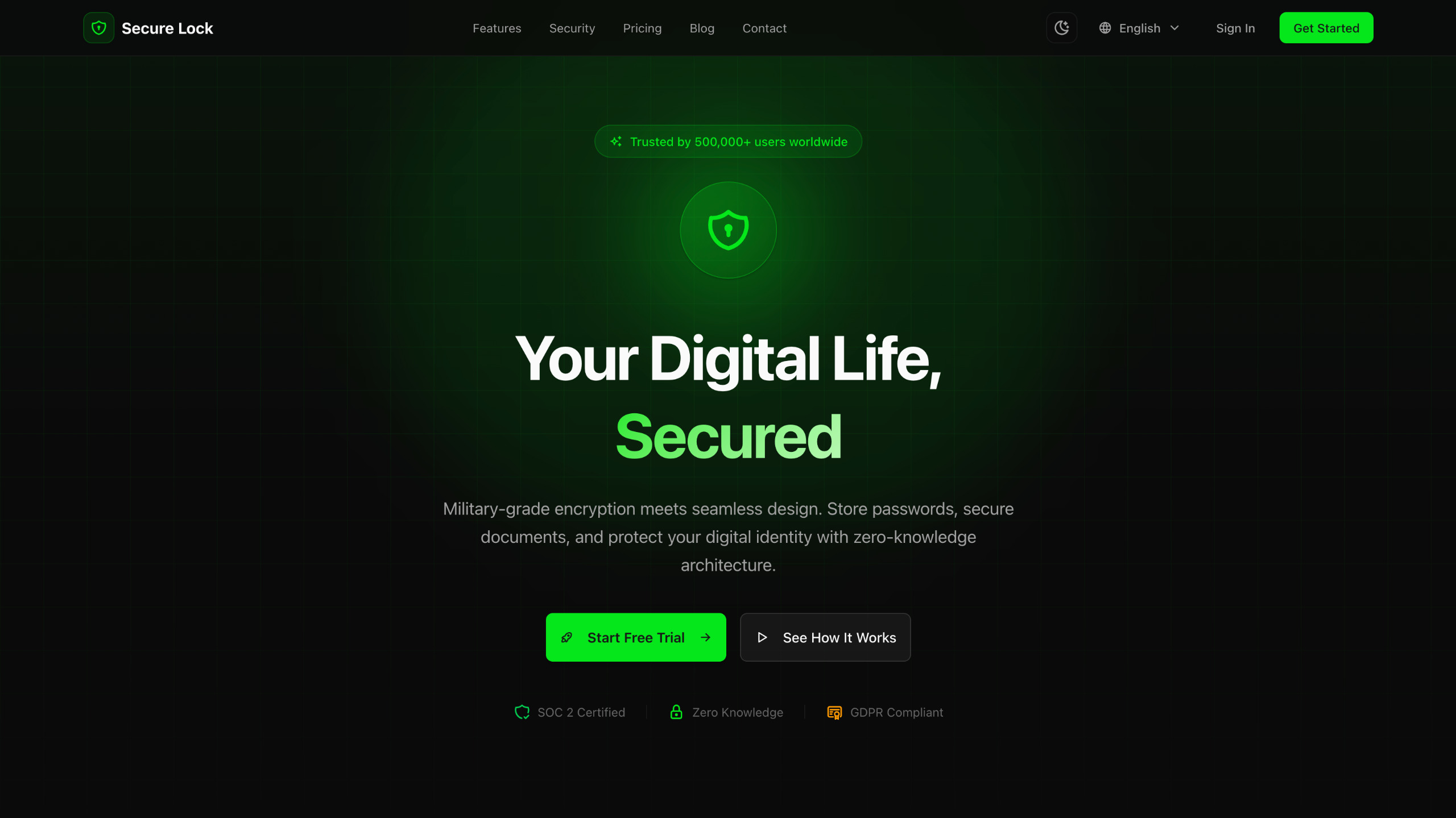 SecureLock: Zero-Knowledge Password Manager and Secure Vault